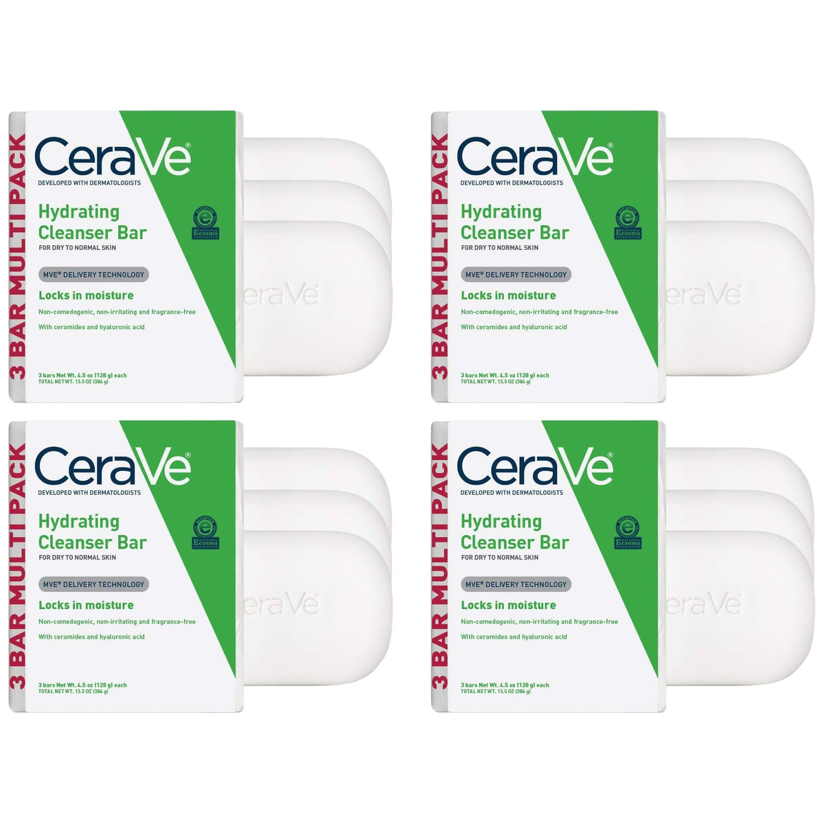 CeraVe Hydrating Cleanser Bar, premium imported skincare, locks in moisture. Available at Curat Cart for a refreshing cleanse.