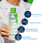 CeraVe Hydrating Toner for Face - Application & Usage Demonstration | buy online in India with doorstep delivery at Curat Car
