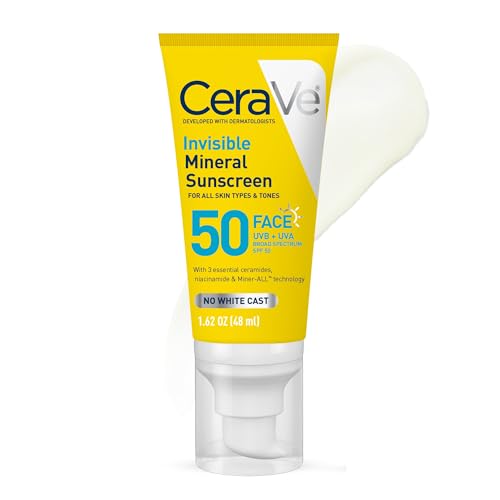 CeraVe Invisible Mineral Sunscreen SPF 50 - Application & Usage Demonstration | genuine imported stock available in India at 