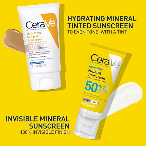 CeraVe Invisible Mineral Sunscreen SPF 50 - Back Label & Ingredients Details | buy online in India with doorstep delivery at 