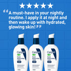 CeraVe PM Facial Moisturizing Lotion - Side Profile & Box Packaging | buy online in India with doorstep delivery at Curat Car