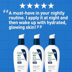 CeraVe PM Facial Moisturizing Lotion - Side Profile & Box Packaging | genuine imported stock available in India at Curat Cart