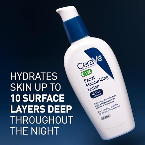 CeraVe PM Facial Moisturizing Lotion - Texture, Swatch & Consistency | buy online in India with doorstep delivery at Curat Ca