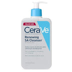 CeraVe Renewing Salicylic Acid Cleanser - Texture, Swatch & Consistency | original imported packaging available on Curat Cart