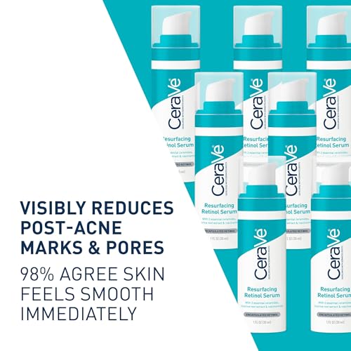 CeraVe Resurfacing Retinol Serum - Back Label & Ingredients Details | buy 100% authentic product online in India via Curat Ca