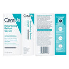 CeraVe Resurfacing Retinol Serum - Texture, Swatch & Consistency | fast dispatch across India from Curat Cart