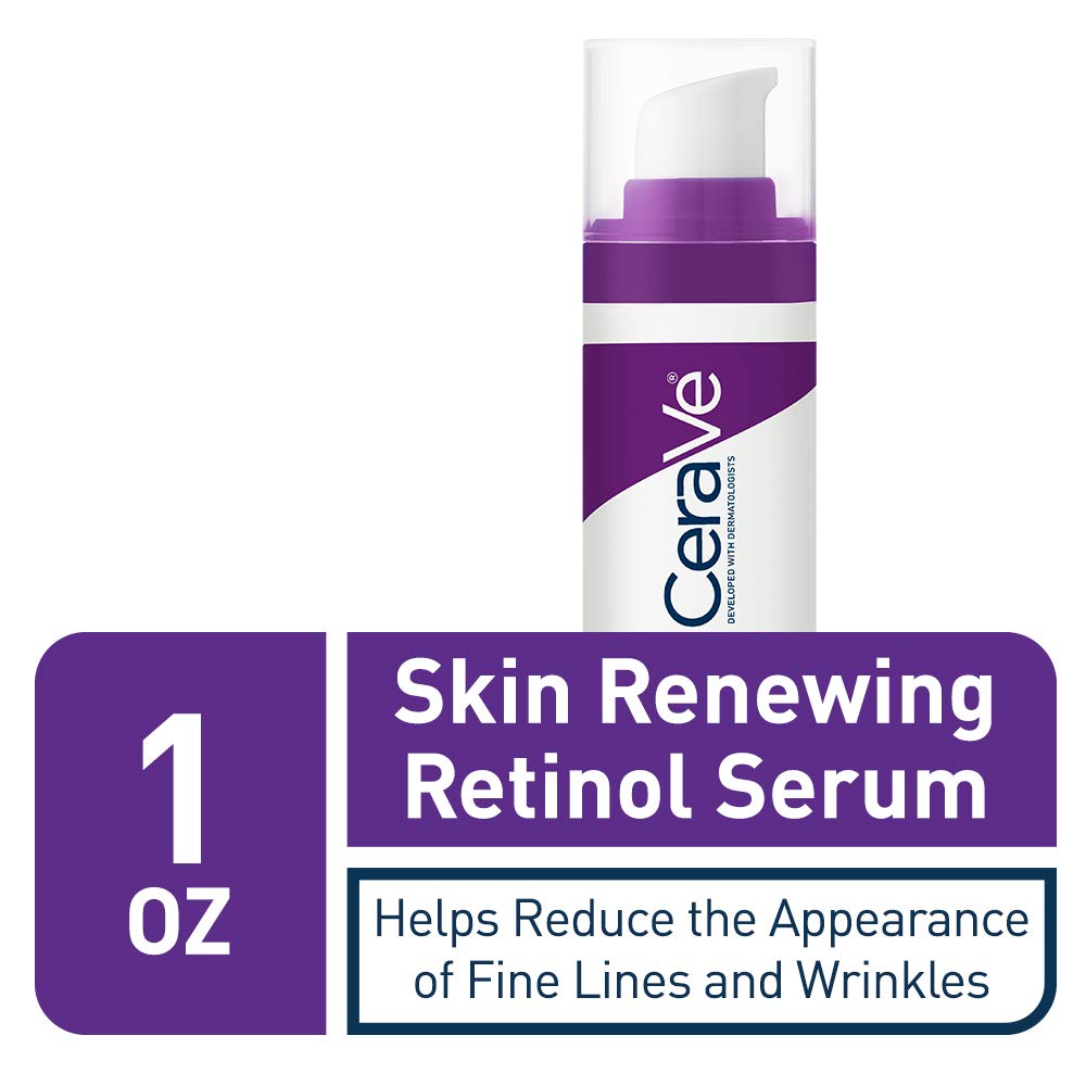 CeraVe Retinol Serum for face, 1 oz, helps reduce fine lines and wrinkles. Available in India, order online today.