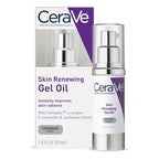 CeraVe Skin Renewing Gel Oil - Front Packaging & Bottle View | buy 100% authentic product online in India via Curat Cart
