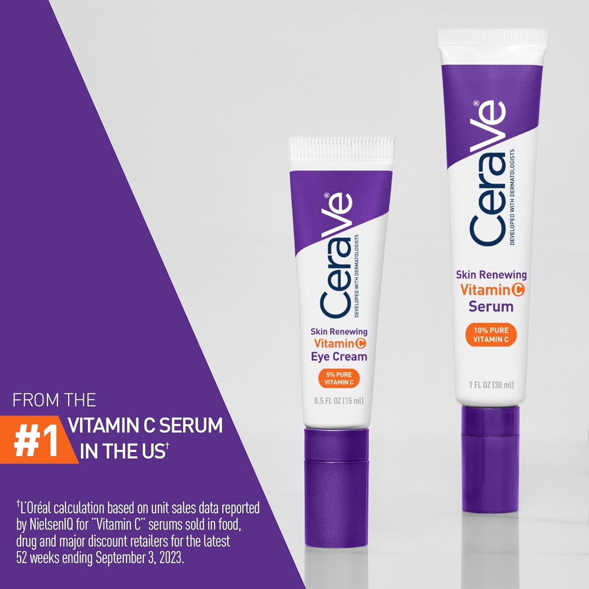 CeraVe Vitamin C Eye Cream - Back Label & Ingredients Details | buy 100% authentic product online in India via Curat Cart