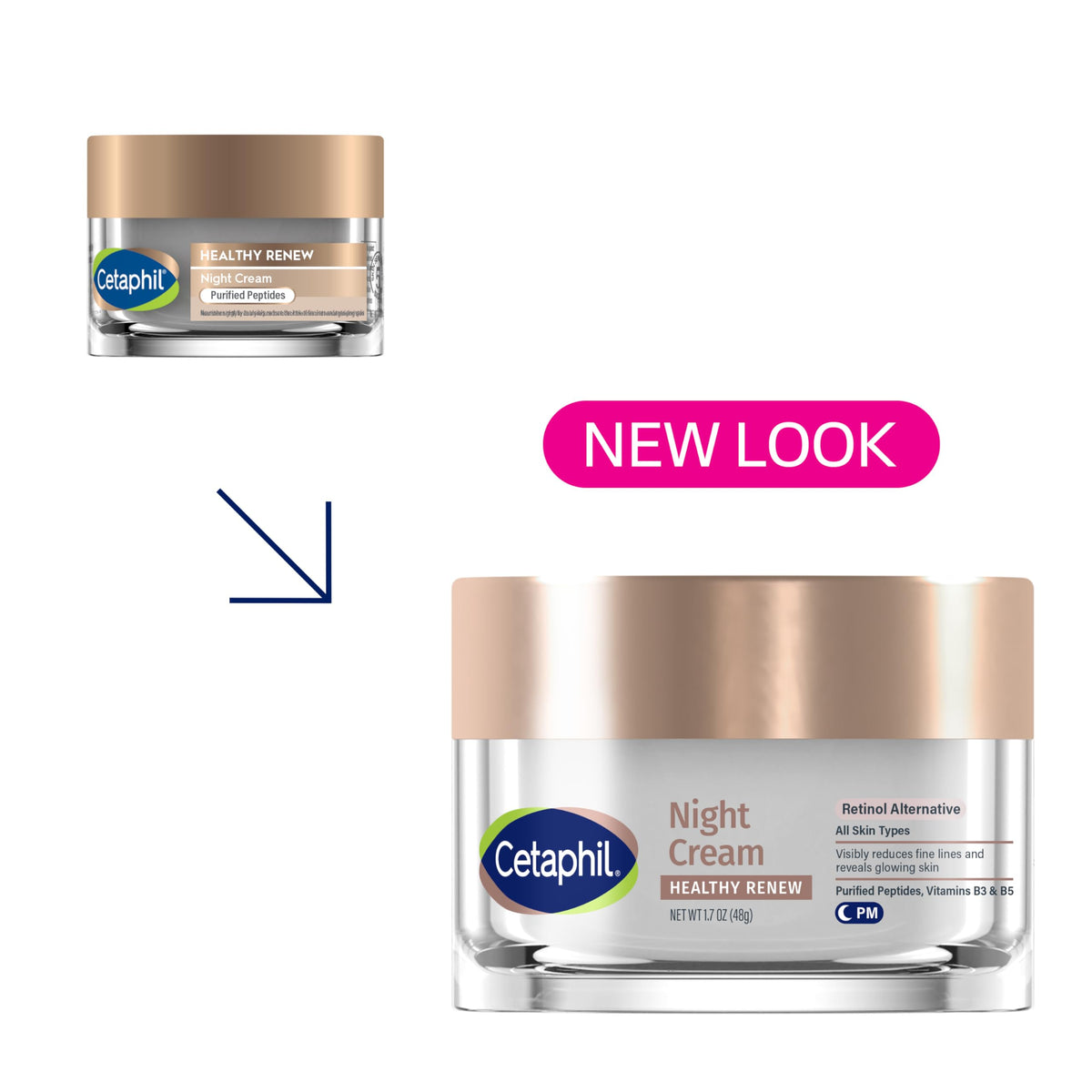 Cetaphil Healthy Renew Night Cream available in India. Order online for rejuvenating skin overnight.