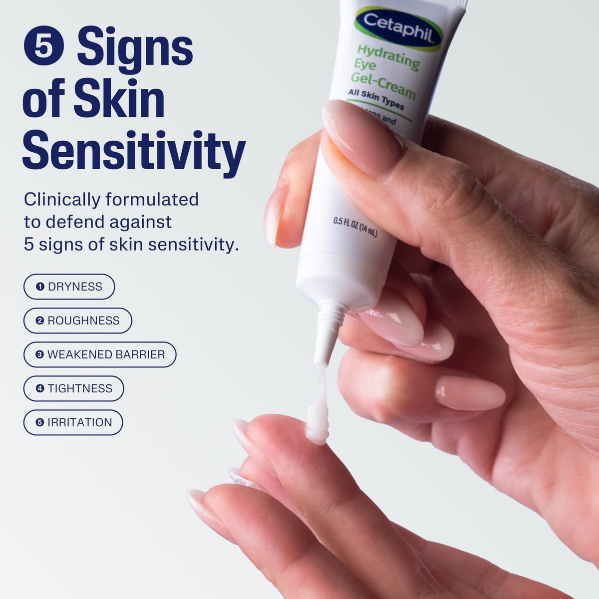 Cetaphil Hydrating Eye Gel-Cream, clinically formulated for skin sensitivity. Available in India. Order online now.