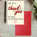 Discover the exclusive Thank You Card with Envelope, specially curated by Curat Cart, perfect for expressing gratitude beautifully.