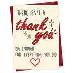 Premium imported thank you card with envelope from Curat Cart, featuring a heartfelt message and elegant design. Perfect for expressing gratitude.