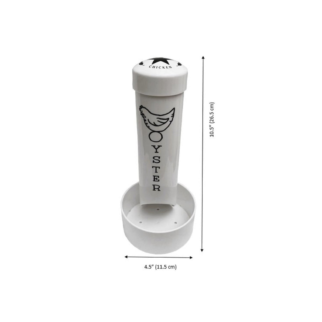 Premium Chicken Oyster Shell Feeder Combo from Curat Cart. 100% Authentic, available in India for your poultry needs.