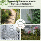 Durable chicken wire for floral arrangements, specially curated by Curat Cart, offers rust and corrosion resistance for lasting beauty.