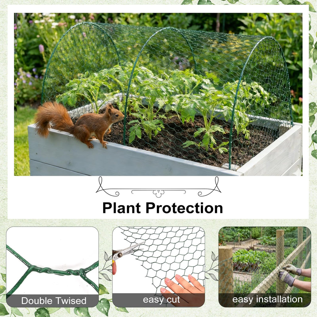 Elevate your floral arrangements with chicken wire from Curat Cart. Ideal for easy installation and customization in your garden.