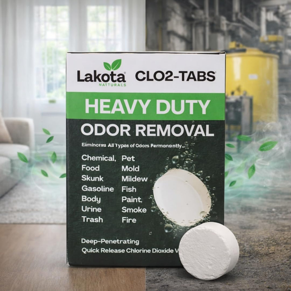 Premium imported Chlorine Dioxide Fogger Deodorizing Kit from Curat Cart eliminates odors deeply and effectively.