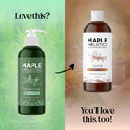 Maple Holistics Degrease Shampoo available for oily buildup. Order online to refresh hair and scalp today!