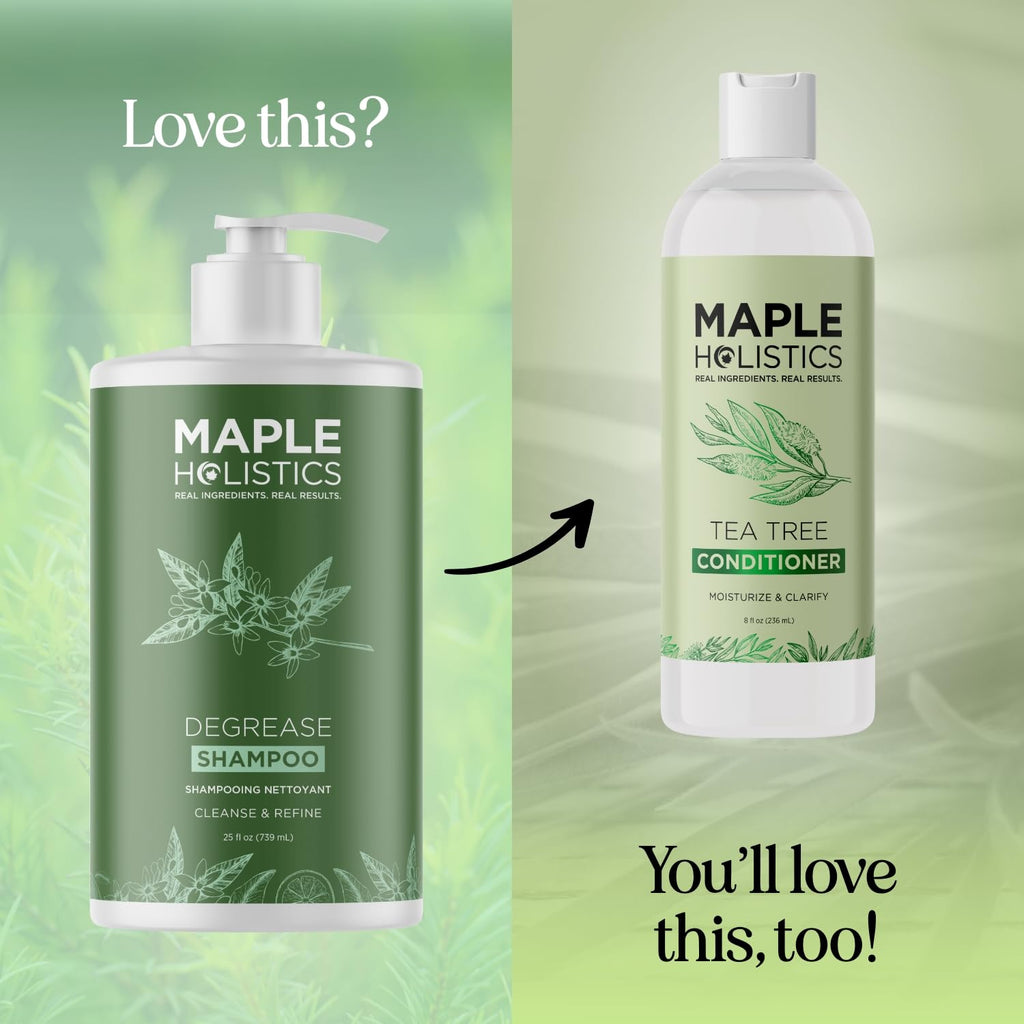 Maple Holistics Degrease Shampoo, clears buildup & oil. Available in India. Order online for fast delivery!