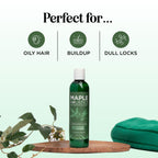 Maple Holistics Degrease Shampoo cleanses buildup and restores shine for oily hair. 100% genuine product!