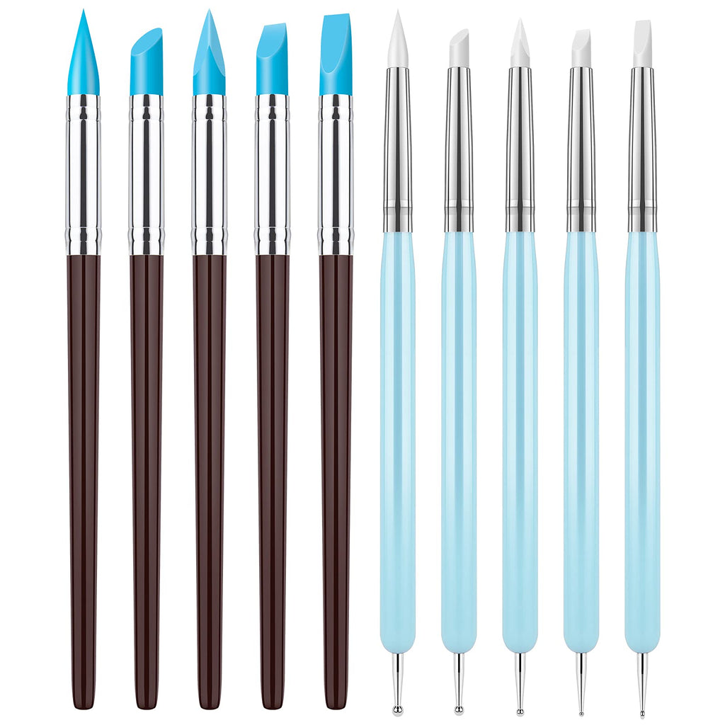 Explore the premium imported Clatoon Silicone Clay Sculpting Tool set, perfect for artists. Available at Curat Cart.