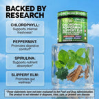 Clean Nutra Chlorophyll Capsules in official packaging, promoting internal freshness and digestive comfort. Available at Curat Cart.