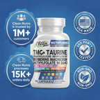 Premium Clean Nutra TMG Supplements in official packaging, featuring high-quality ingredients and third-party testing. Available at Curat Cart.