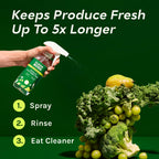 CleanBoss Eat Cleaner Fruit Wash ensures freshness for produce, specially curated by Curat Cart for premium quality. Shop now.