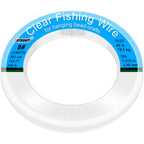 Premium imported Clear Fishing Wire Monofilament Line, ideal for hanging bead crafts. Available at Curat Cart.