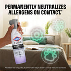 Clorox PURE Allergen Neutralizer Spray effectively eliminates allergens, 100% Authentic and available at Curat Cart in India.