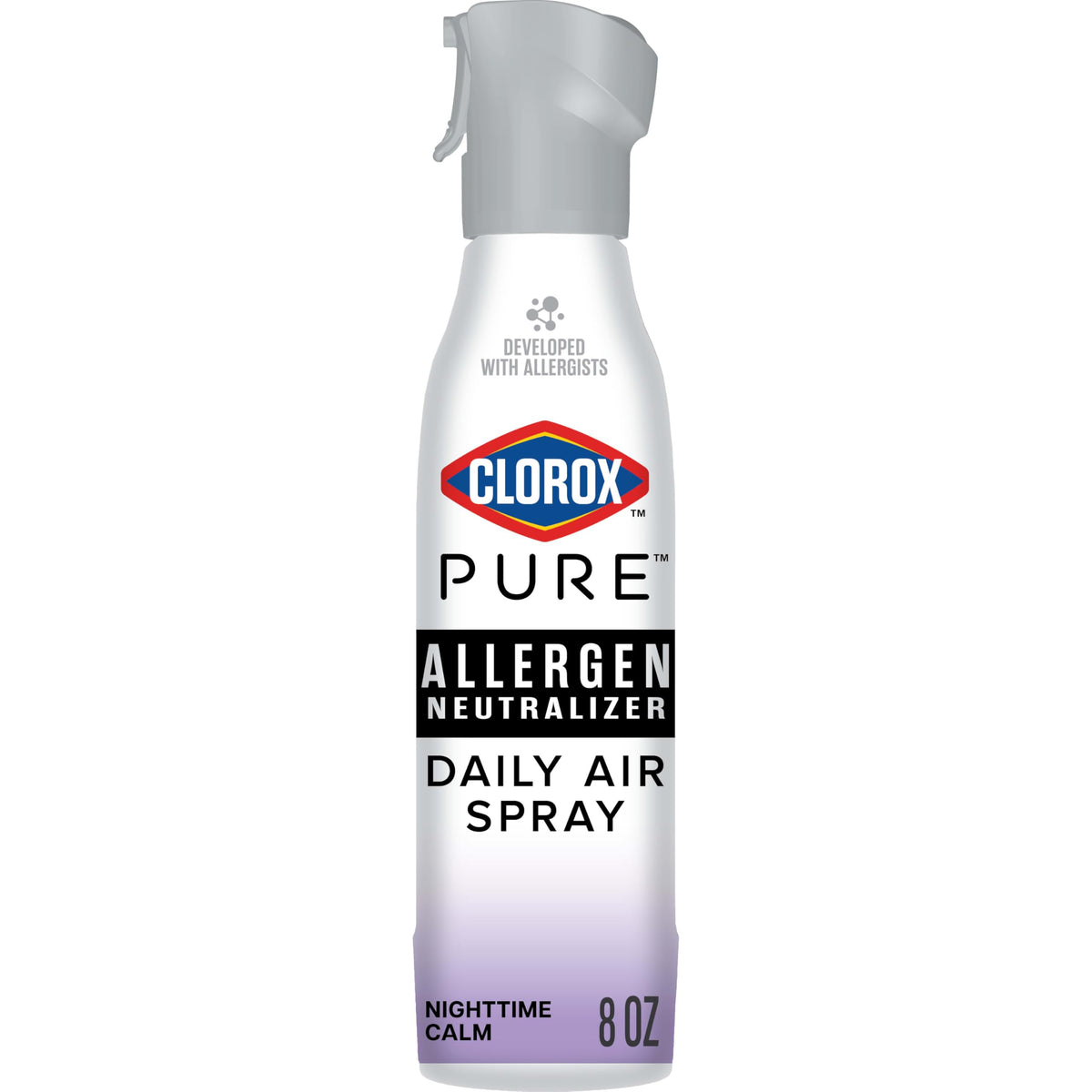 Clorox PURE Allergen Neutralizer Spray, a premium imported solution for daily air quality, available at Curat Cart.