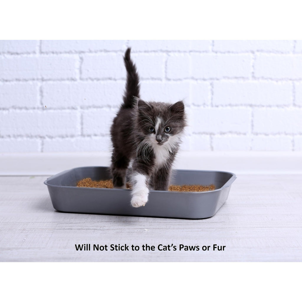 Coir Wonder Cat Litter Deodorizer, specially curated by Curat Cart, ensures no sticking to cat's paws or fur.