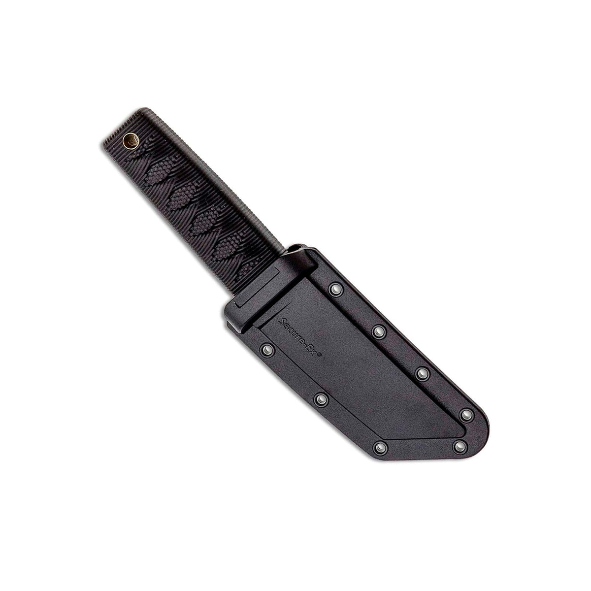 Discover the Cold Steel Kyoto 3.25", a durable compact knife featuring a sleek black design and secure sheath for safe storage.