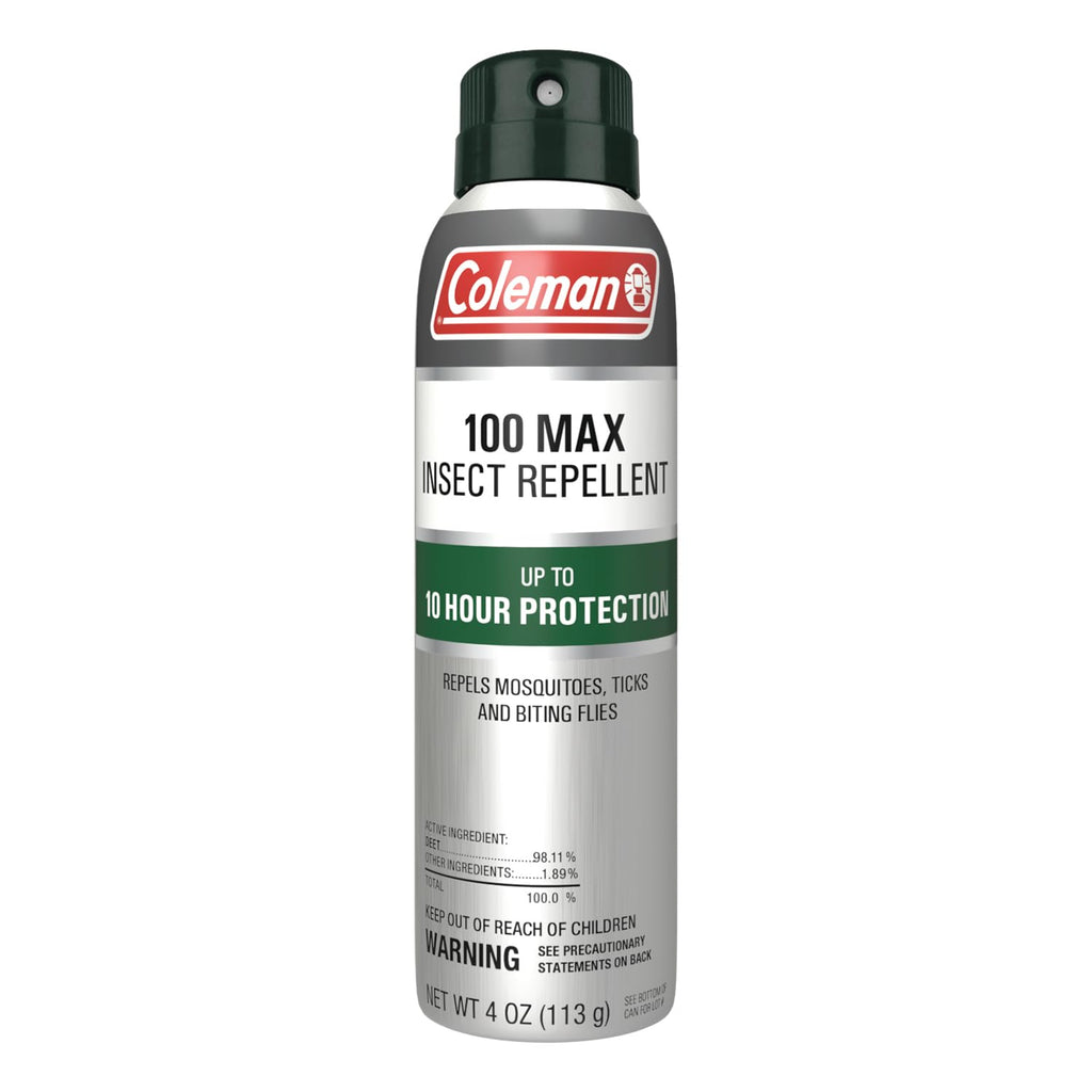 Coleman 100% DEET Insect Repellent offers premium imported protection against mosquitoes and ticks. Available at Curat Cart.