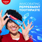 Colgate MaxFresh Peppermint Toothpaste offers refreshing oral care. 100% Authentic and available in India at Curat Cart.