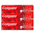 Discover the premium imported Colgate Optic White Toothpaste, designed for deep whitening with hydrogen peroxide. Available at Curat Cart.
