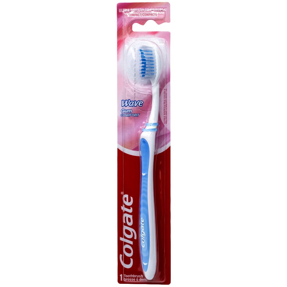 Colgate Wave Gum Comfort Toothbrush, a premium import for effective oral care, available at Curat Cart.