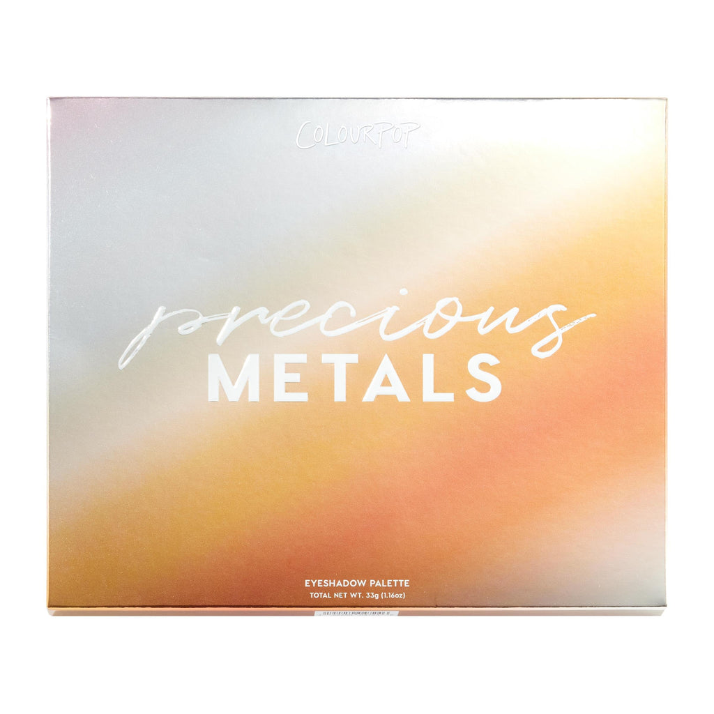 Authentic ColourPop Stone Cold Fox eyeshadow palette featuring a range of neutral shades for versatile eye looks.