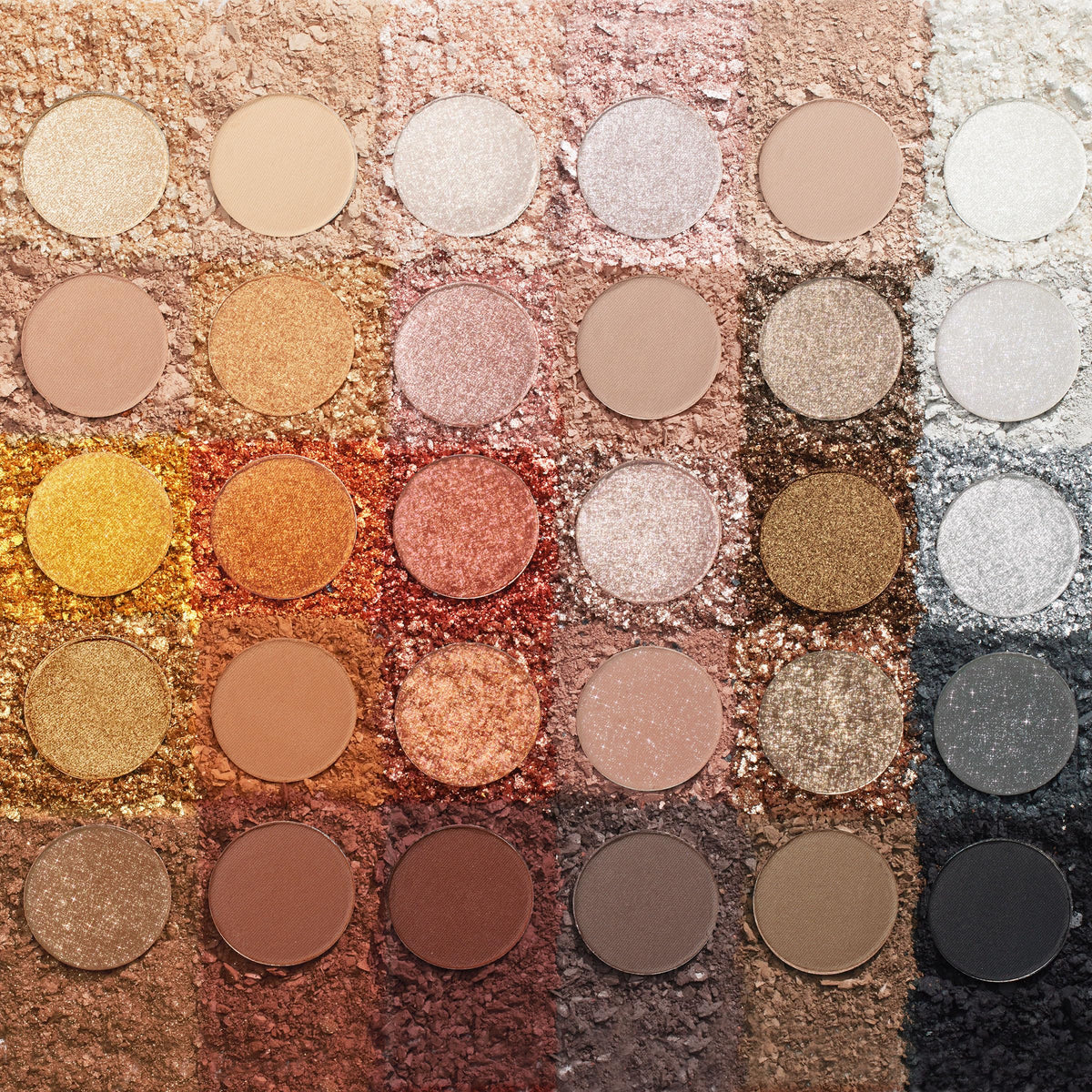 Authentic ColourPop Stone Cold Fox Eyeshadow Palette features 30 beautiful, highly pigmented shades in neutral tones.