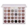 ColourPop Stone Cold Fox Eyeshadow Palette offers 30 genuine shades in cool tones, perfect for versatile looks.