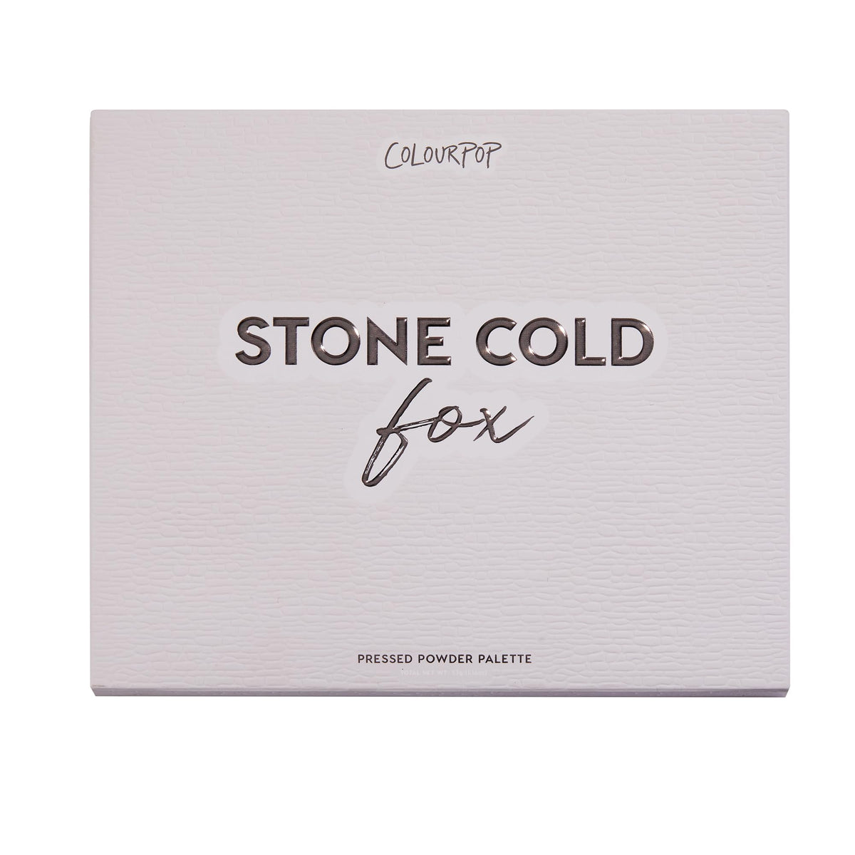ColourPop's Stone Cold Fox Eyeshadow Palette features a chic design with 12 versatile shades, ideal for creating stunning eye looks.