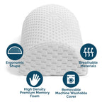 Discover the ComfiLife Knee Pillow for Sleeping, specially curated by Curat Cart for ultimate comfort and support. Perfect for restful nights.