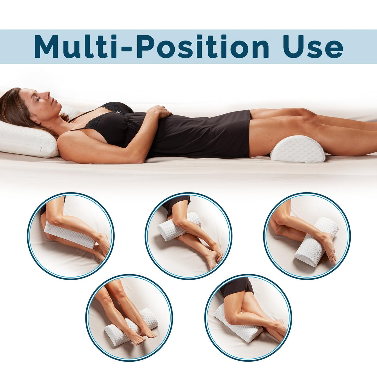 Enhance your sleep quality with the ComfiLife Knee Pillow for Sleeping, designed for versatile comfort. Perfect for daily use. Available at Curat Cart.