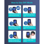 Discover the Comfytemp TENS Unit Muscle Stimulator with exclusive DIY mode instructions, specially curated by Curat Cart.