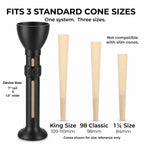 Premium Cone Loader Kit from Curat Cart fits three standard cone sizes, ensuring effortless loading. Specially curated for your convenience.