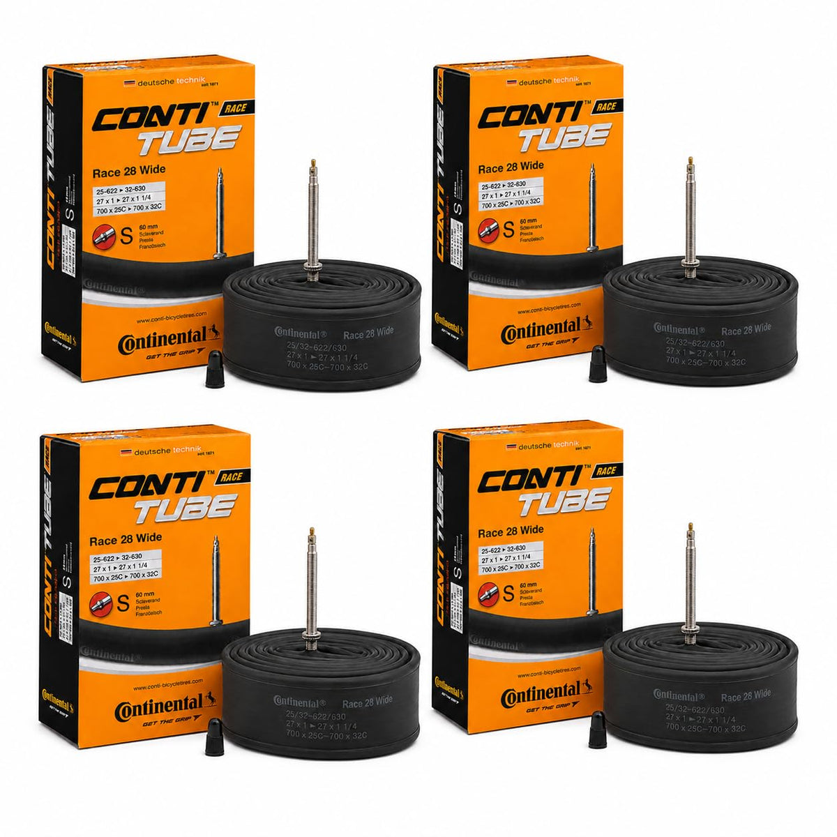 Premium imported Continental Bicycle Inner Tube Bundle offers durability and performance. Available at Curat Cart.