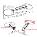 CooBigo Quick Release Keychain features a sleek design. 100% Authentic, available at Curat Cart in India.