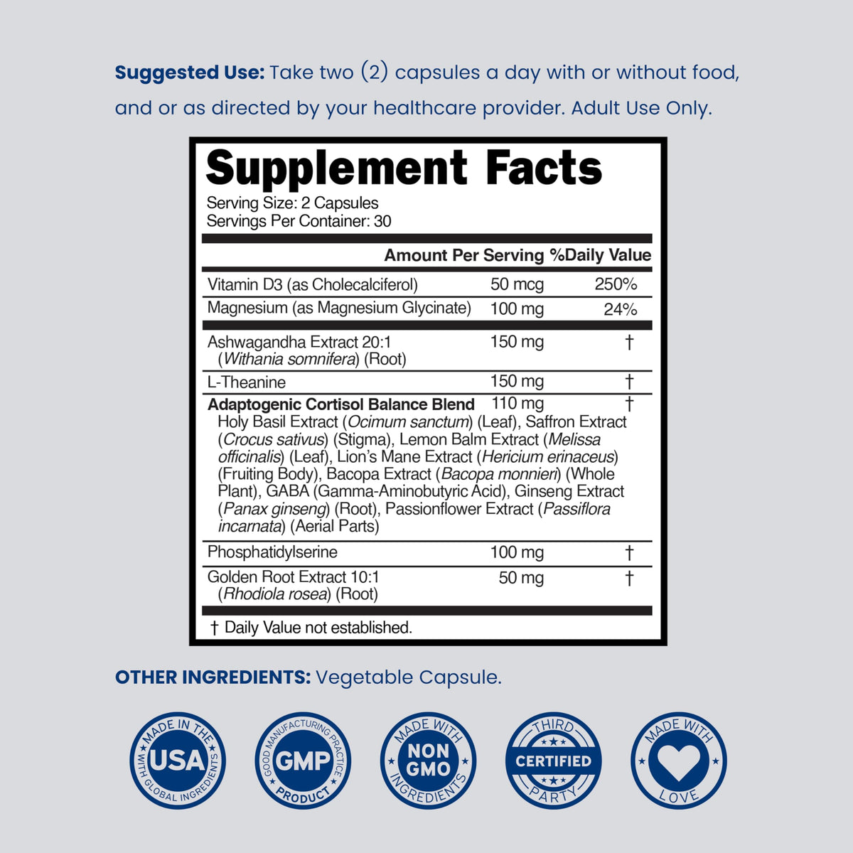 Cortisol Supplements for Balance offer premium imported ingredients, enhancing wellness. Available at Curat Cart for optimal health benefits.