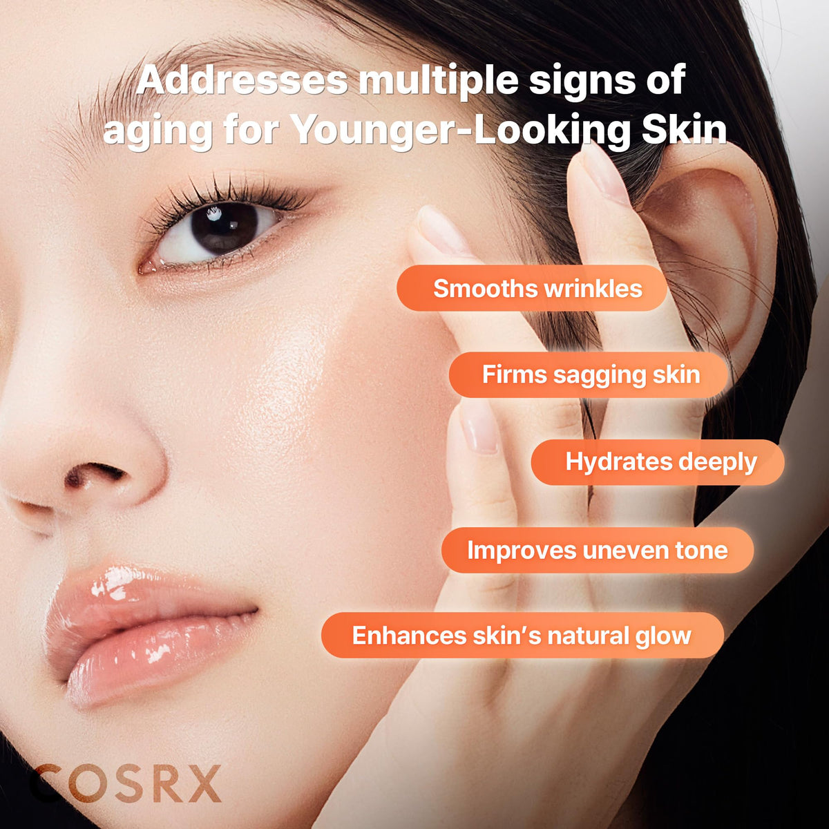 Premium imported COSRX 5 PDRN Collagen Serum visibly smooths wrinkles and firms skin for a youthful appearance.