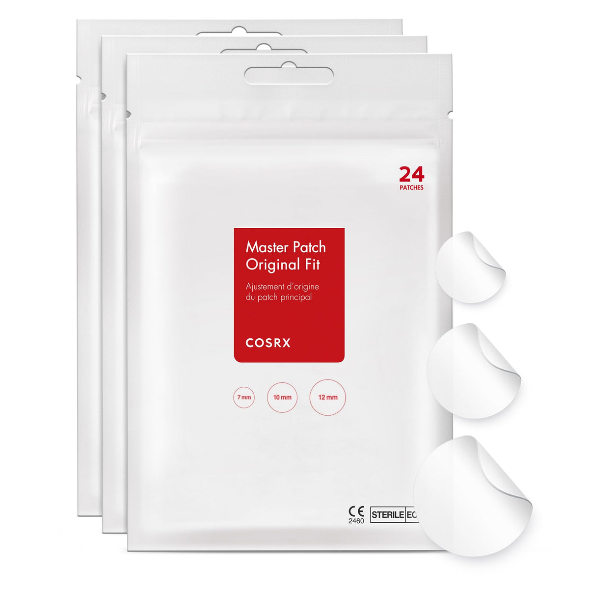 Discover COSRX Acne Pimple Patch Original, 100% genuine, with 24 effective patches for clear skin. Authentic and reliable solution.